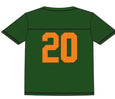 Collegiate Mesh Football Jersey(Green)