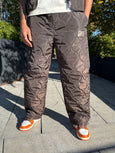 Quilted Pants(Chocolate)