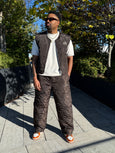 Quilted Pants(Chocolate)
