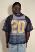 Collegiate Mesh Football Jersey(Navy)