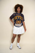 Collegiate Mesh Football Jersey(Navy)