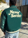 Varsity Jacket(Hunter/Mustard)