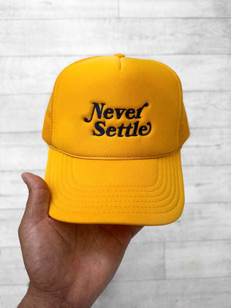 Trucker Hat(Yellow/Navy)