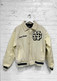 Varsity Jacket(Cream/Navy)