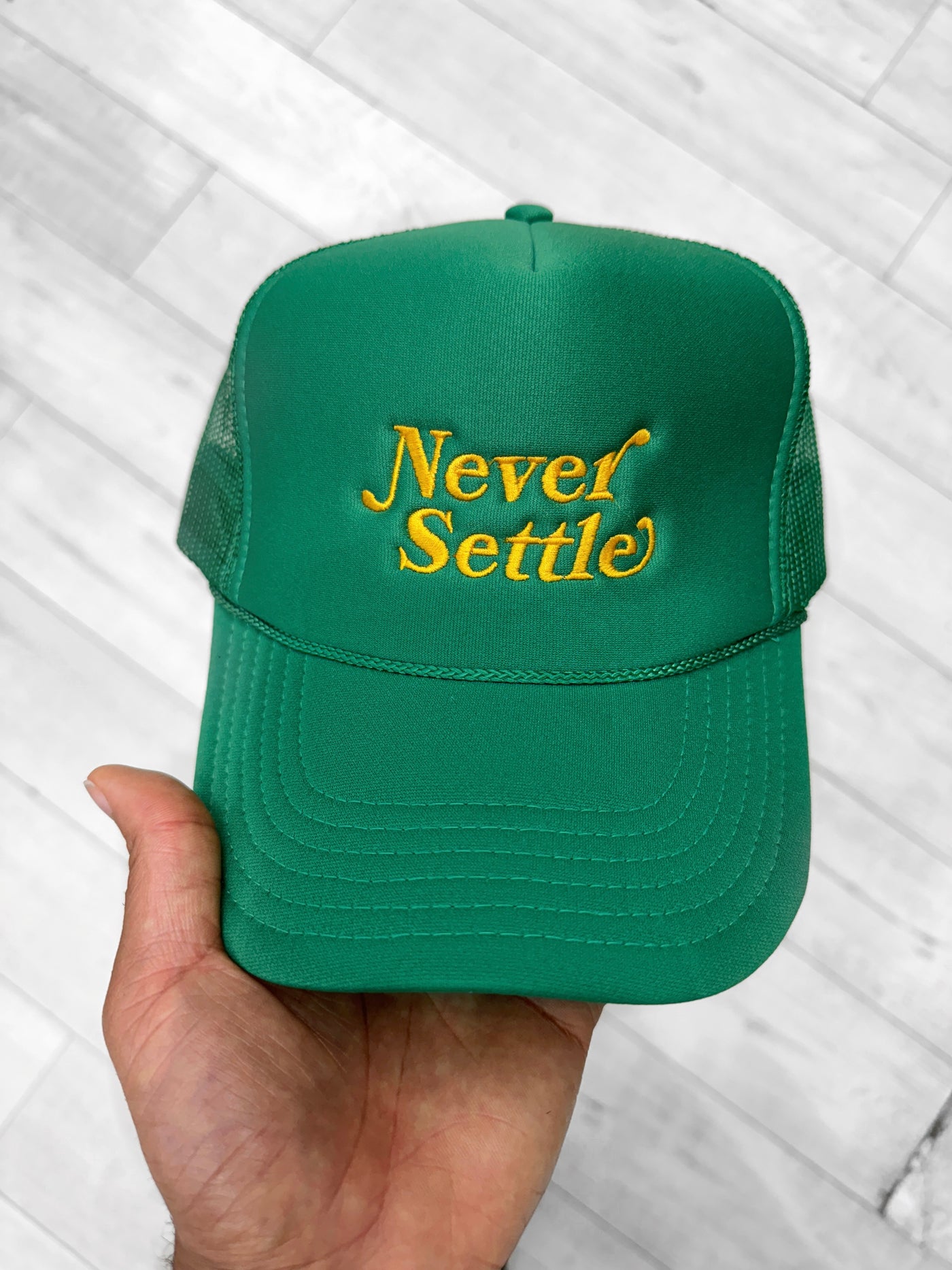 Trucker Hat(Kelly Green/Yellow)