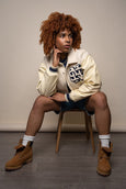 Varsity Jacket(Cream/Navy)