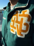 Varsity Jacket(Hunter/Mustard)