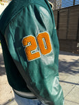 Varsity Jacket(Hunter/Mustard)