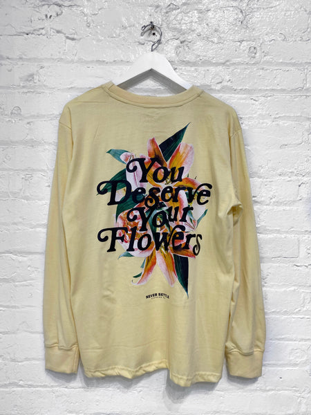 You Deserve Your Flowers(long sleeve)